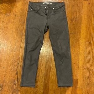 McQueen jeans. Size 28 gray